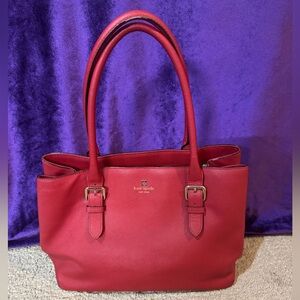 Kate Spade Cherry Red Tote Bag